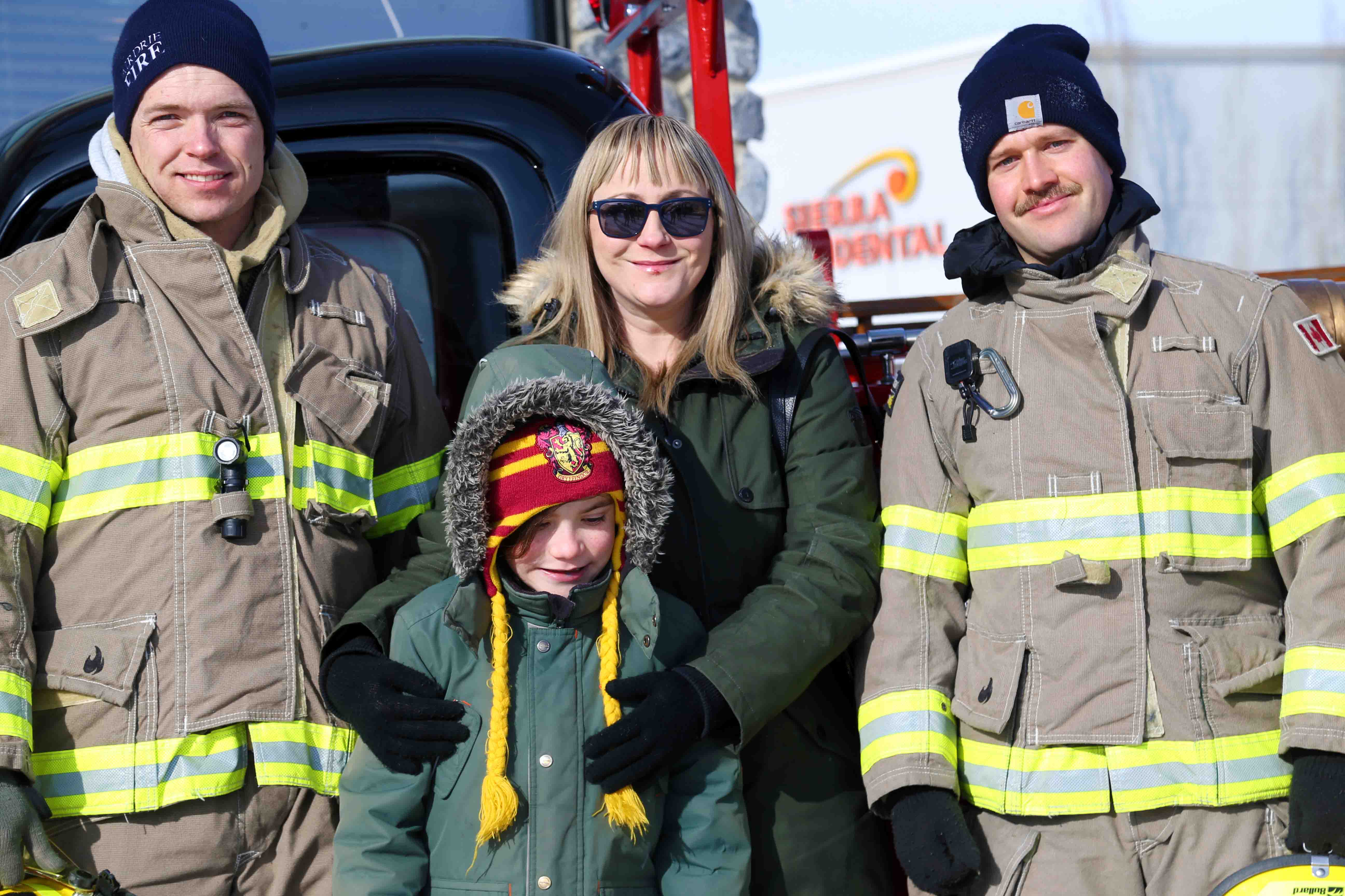 Watch Airdrie firefighters begin rooftop campout